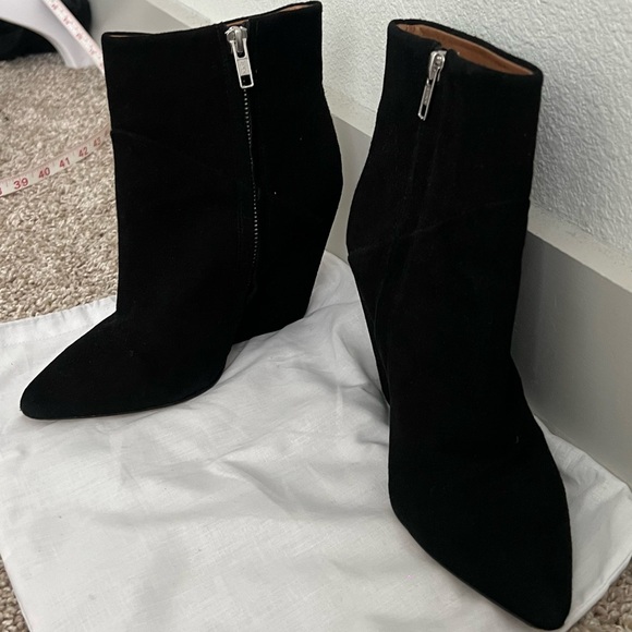 IRO Lasdia Suede Ankle Boots - Picture 13 of 14